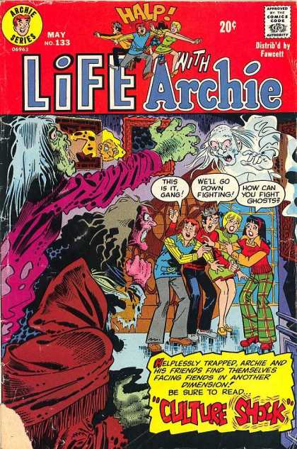 Life With Archie 133 - Halp - Archie Series - Fawcett - Zombie - Ghost