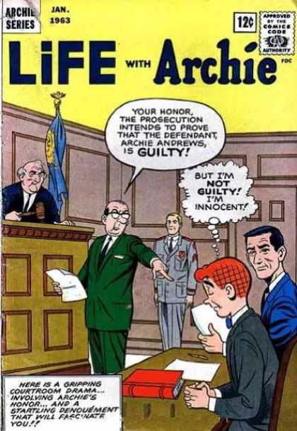 Life With Archie 18 - Judge - Lawyer - Defendant - Prosecution - Courtroom