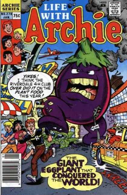 Life With Archie 270 - Giant Eggplant - Riverdale 4-h - Taxi - Planes - City