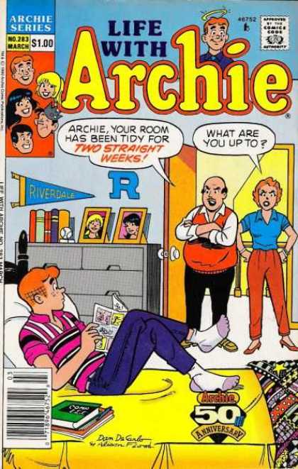 Life With Archie 283 - Teenagers - Parents - Bedroom - Pictures - Books