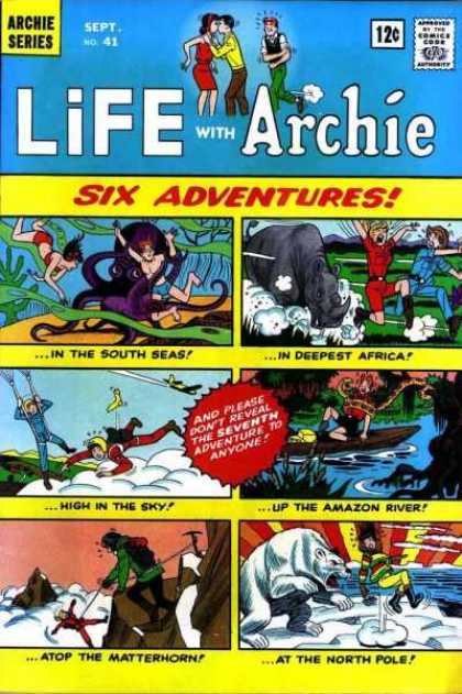 Life With Archie 41 - Adventures - South Seas - Africa - Amazon River - North Pole