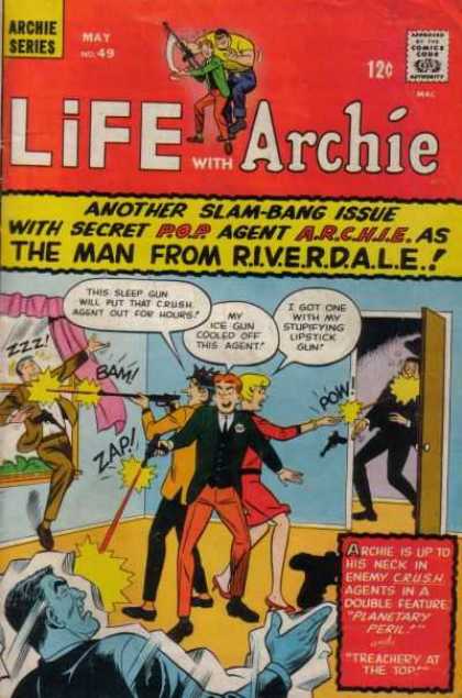 Life With Archie 49 - Archie - Riverdale - Betty And Jughead - Robbers - Secret Agent
