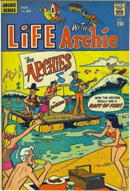 Life With Archie 88 - Archie Series - Approved By The Comics Code Authority - Aug No88 - Cap - Glittar