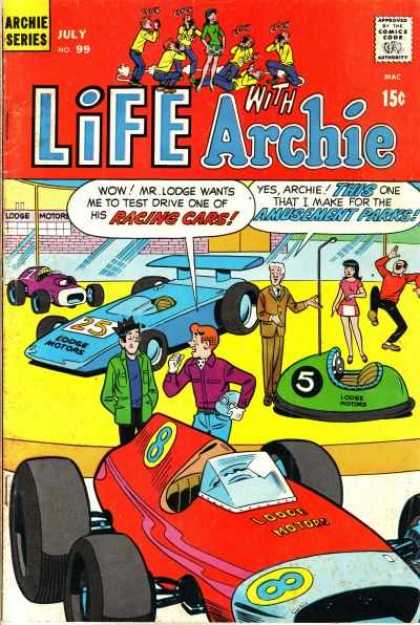 Life With Archie 99 - Bumper Cars - Racing Cars - Amusement Park - Helmet - Laughing