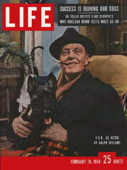 Life - Bellamy as Franklin D. Roosevelt