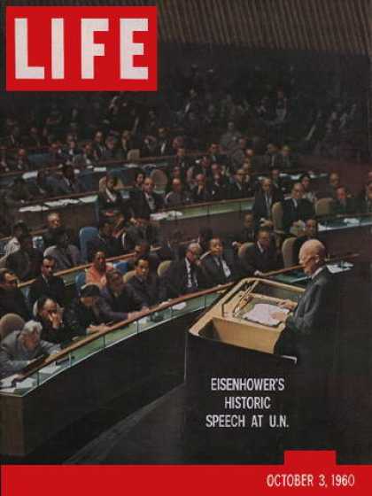 Life - Eisenhower at United Nations