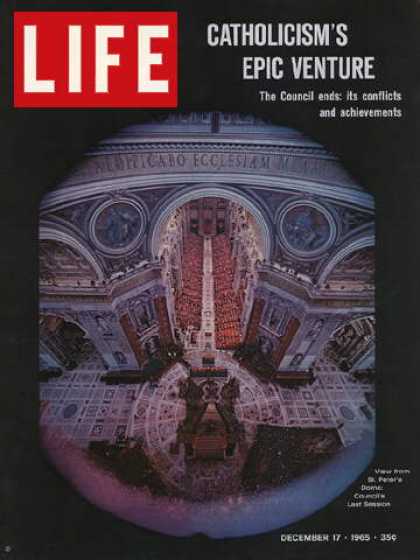 Life - View of Vatican Council from St. Peter's Dome