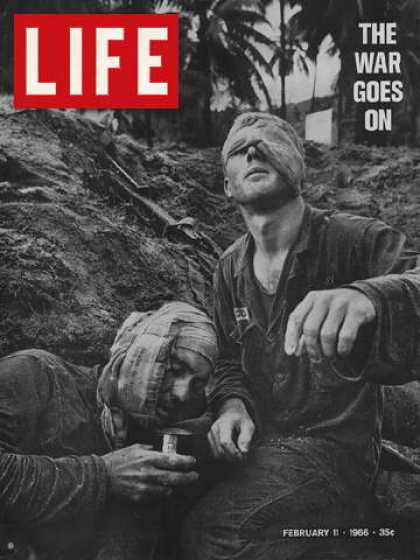 Life - Wounded GIs in Vietnam