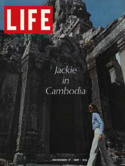Life - Jacqueline Kennedy in Cambodia