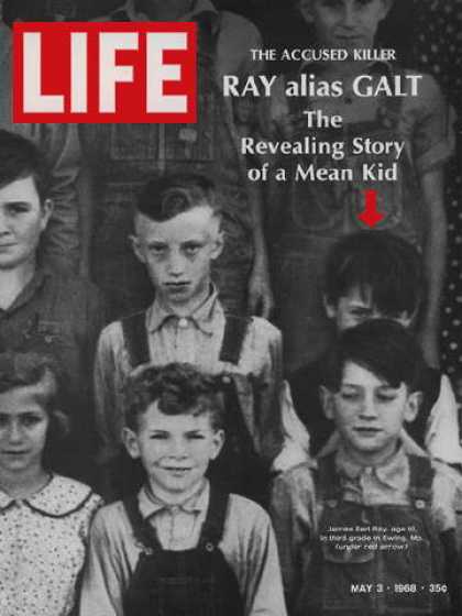Life - Assassin James Earl Ray in third grade
