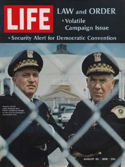 Life - Security chiefs at Chicago convention