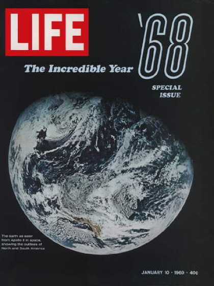 Life - Earth from Apollo 8