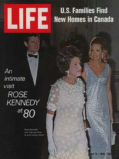 Life - Ted, Rose, and Joan Kennedy