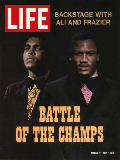 Life - Muhammad Ali and Joe Frazier