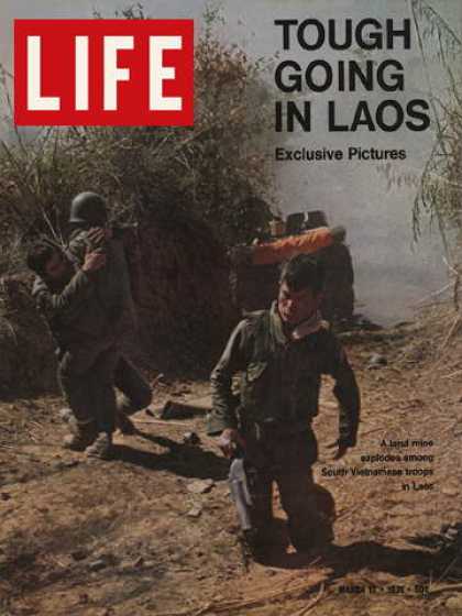 Life - South Vietnamese soldiers in Laos