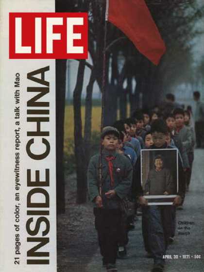 Life - Chinese children marching
