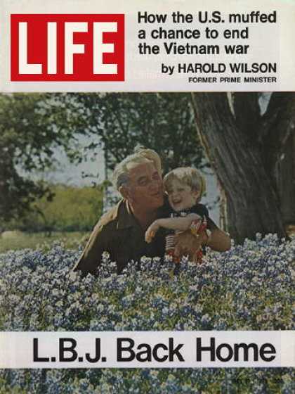 Life - Lyndon B. Johnson back home