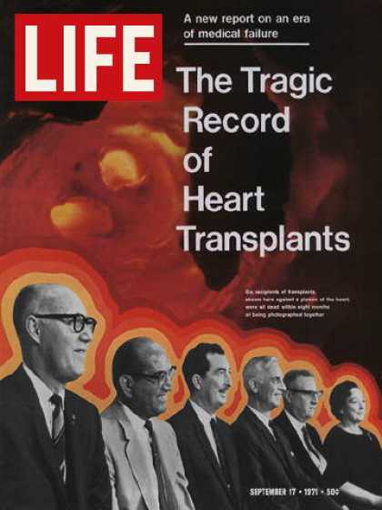 Life - Heart transplant patients