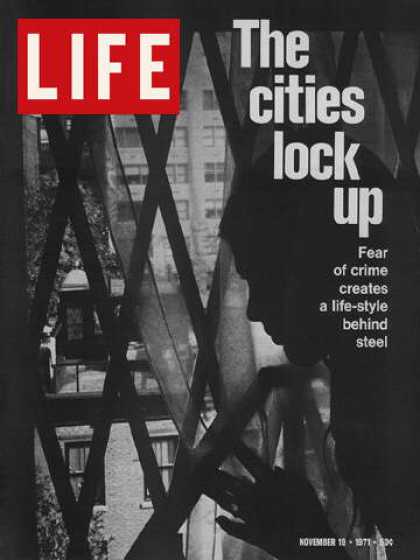 Life - Window barred to keep out crime
