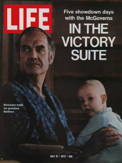 Life - George McGovern and Grandson Matthew