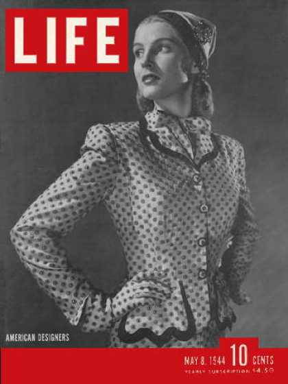Life - Hattie Carnegie suit in fashion