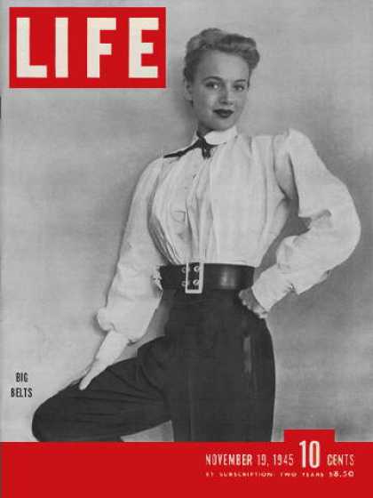 Life - Big belts in fashion