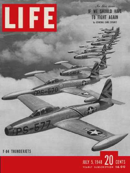 Life - F-84 Thunderjets