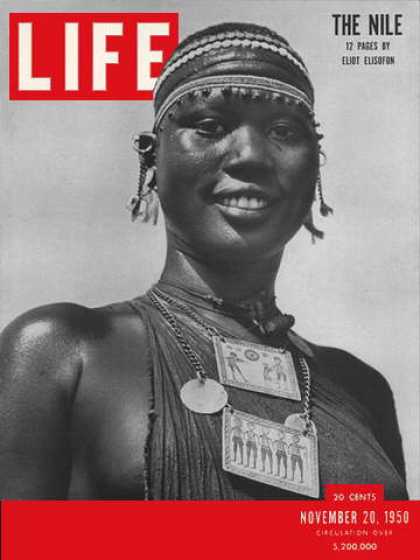 Life - Girl of Shilluk tribe