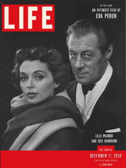 Life - Lilli Palmer and Rex Harrison