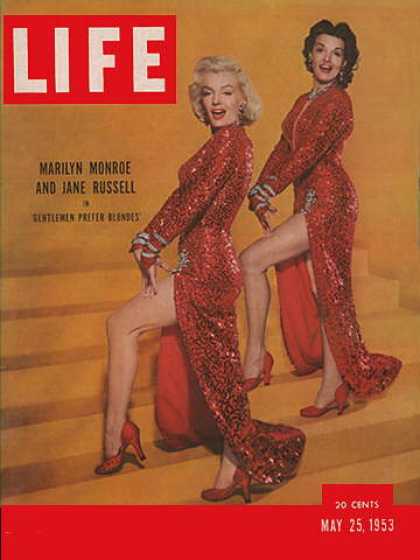 Life - Marilyn Monroe and Jane Russell