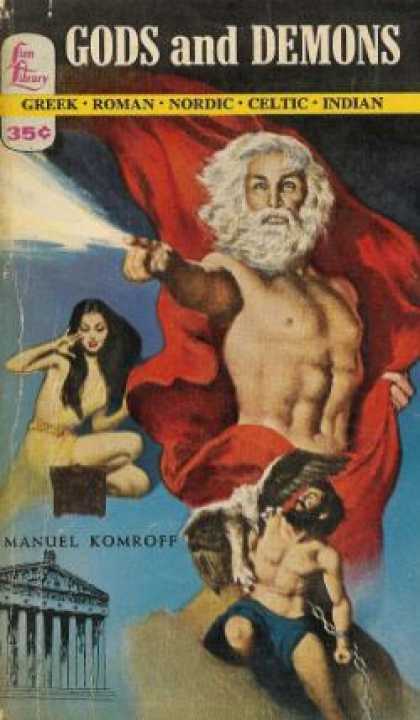 Lion Books - Gods and Demons - Manuel Komroff