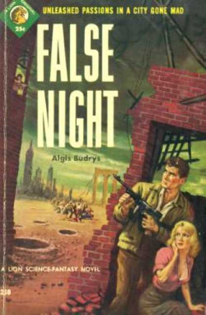 Lion Books - False Night - Algis Budrys