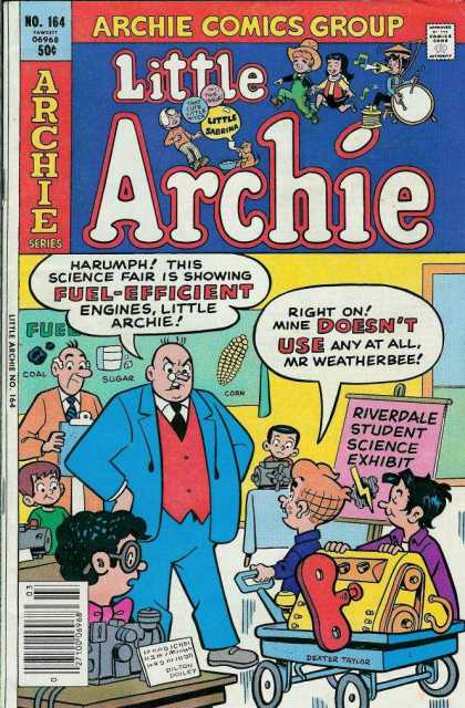 Little Archie 164 - Mr Weatherbee - Riverdale Student Science Exhibit - Fuel - Engines - Kids