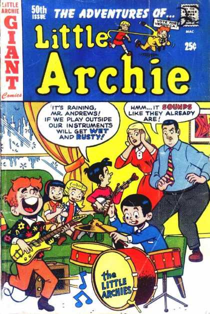 Little Archie 50 - Giant Comics - Instruments - Music - Speech Bubble - 50th Issue
