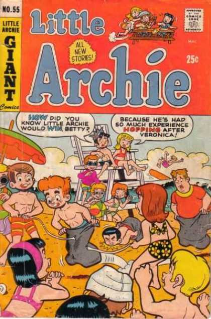 Little Archie 55 - Beach - Dating - Relationships - Bathing Suits - Swimming
