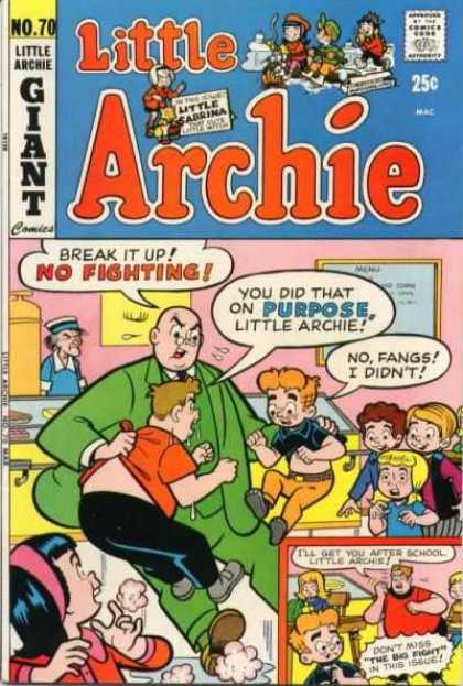 Little Archie 70 - Boys - Girls - Lunchroom - Principal - Lunchlady