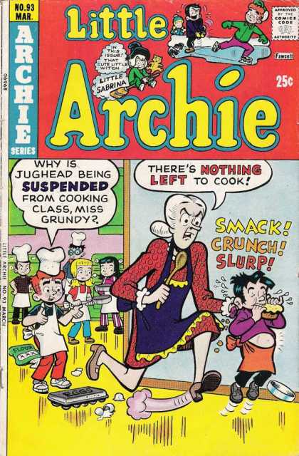 Little Archie 93 - Cooking Class - Theres Nothing Left To Cook - Jughead - Teacher - Suspended