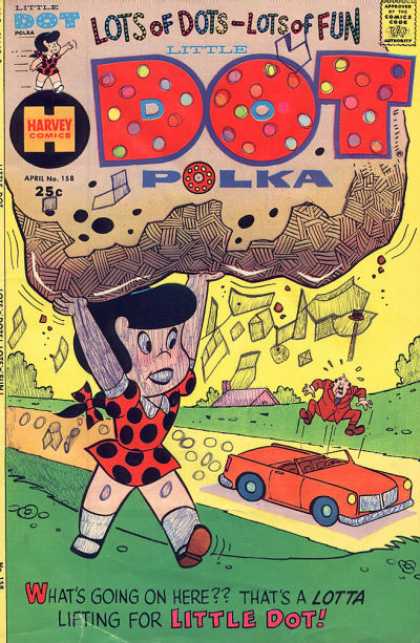 Little Dot 158 - Harvey Comics - Lots Of Fun - Whats Going On Here - Polka - Rock