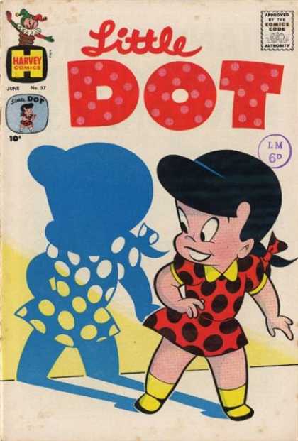 Little Dot 57 - Harvey Comics - June - No 37 - 10 Cents - Approved By The Comics Code