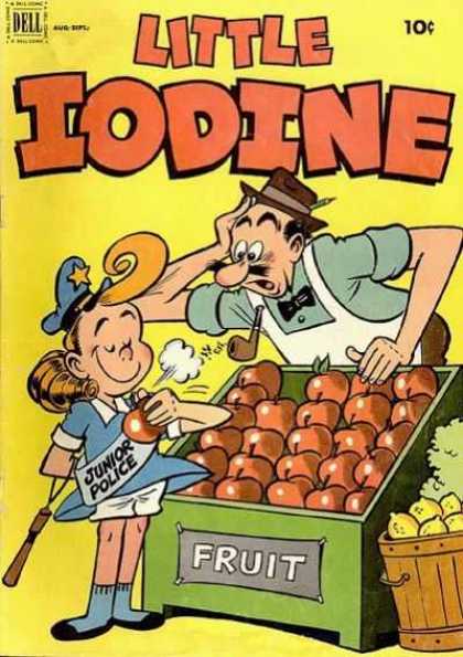 Little Iodine 13 - Apples - Fruit Stall - Junior Police - Shock - Pipe