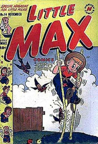 Little Max Comics 14 - Harvey Comics - December Issue No 114 - The Fisherman - Special Magazine For Little Folks - Stilts