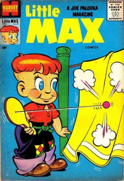 Little Max Comics 40 - Comics Code Authority - Harvey Comics - Joe Palooka - Ping Pong - Redhead