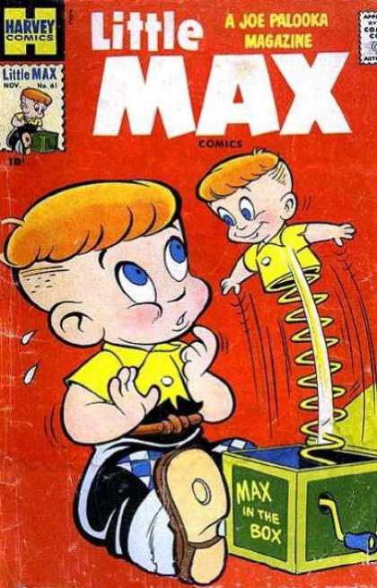 Little Max Comics 61 - Toy - Blue Eyes - Max In The Box - Shoes - Pants