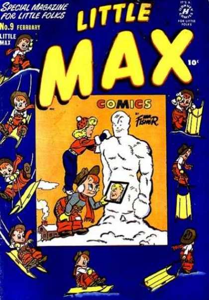 Little Max Comics 9 - Sleigh - Snow - Snowman - House - Photo