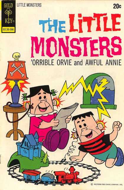 Lightning - Skull And Bones - Trainset - Monstrs - Neckbolts Little Monsters 21 - Lightning - Skull And Bones - Trainset - Monstrs - Neckbolts