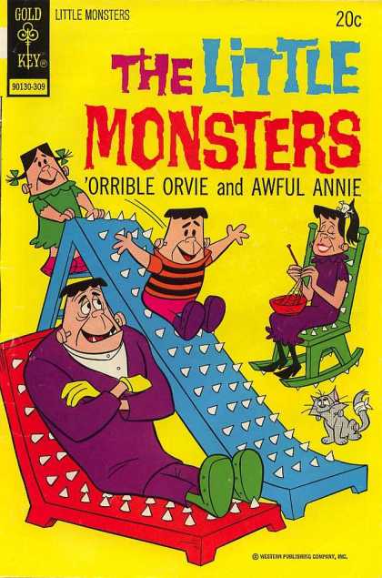 Little Monsters 22 - Gold Key - Monster Comics - Orville And Annie - Childrens Comics - Family Comics