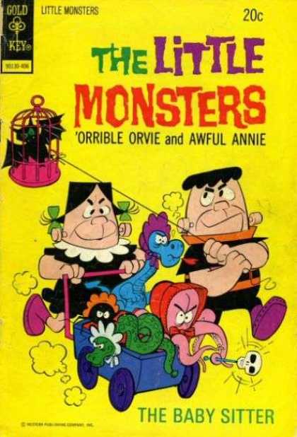 Orrible Orvie - Awful Annie - Dragon - Bat - Snake Little Monsters 25 - Orrible Orvie - Awful Annie - Dragon - Bat - Snake