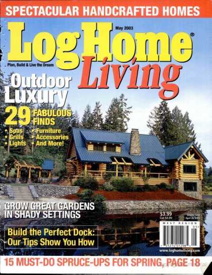 Log Home Living - May 2003