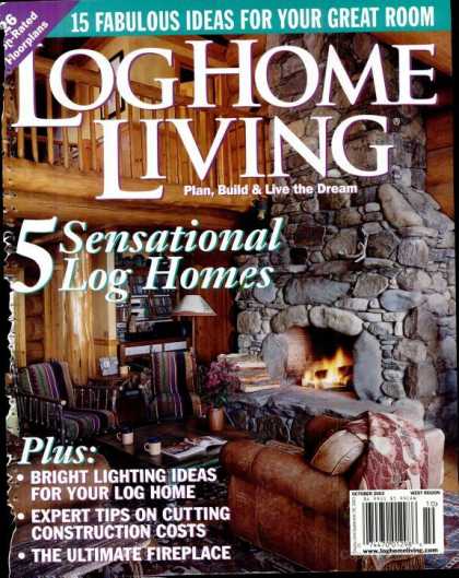Log Home Living - October 2003