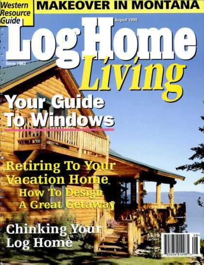 Log Home Living - August 1998